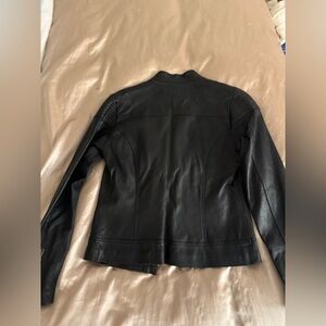 Women's Black Leather Jacket